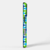 Coques Case-Mate iPhone Boîtier iPhone 7 à pois bleu et vert (Verso / Droite)