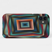 Coques Case-Mate iPhone boîtier iphone à carrés arc-en-ciel (Dos (Horizontal))