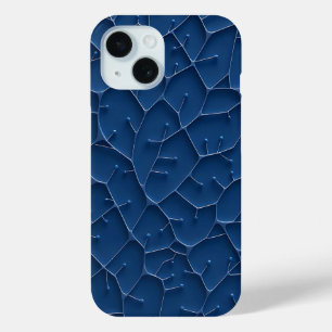 Coque Pour iPhone 15 Boîtier iPhone à motif élégant bleu indigo