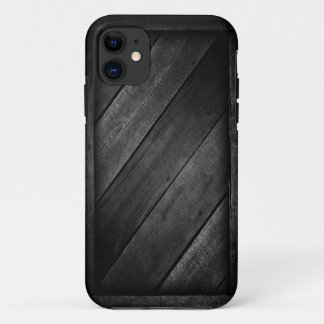 Coques Pour iPhone Boîtier iPhone à motif en bois noir