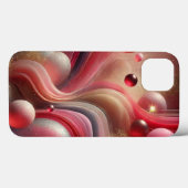 Coques Case-Mate iPhone Boîtier iPhone Abstrait Rose (Verso (horizontal))