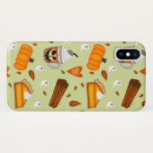 Coques Case-Mate iPhone Boîtier iPhone au parfum de citrouille (Dos (Horizontal))
