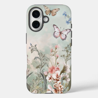 Coques iPhone 16 Boîtier iPhone avec fleurs.