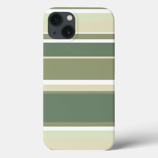 Coques Case-Mate iPhone Boîtier iPhone Case-Mate à rayures vert olive (Verso)