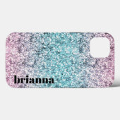 Coques Case-Mate iPhone Boîtier iPhone Case-Mate en marbre pailleté (Verso (horizontal))