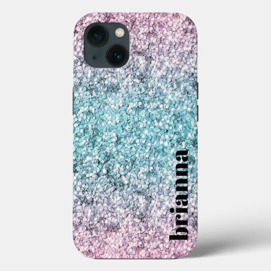 Coques Case-Mate iPhone Boîtier iPhone Case-Mate en marbre pailleté (Verso)