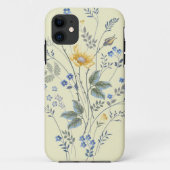 Coques Case-Mate iPhone Boîtier iPhone Case-Mate floral à fleurs sauvages (Dos)