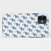 Coques Case-Mate iPhone Boîtier iPhone Cheval Dala Bleu (Dos (Horizontal))