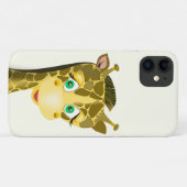 Coques Case-Mate iPhone Boîtier iPhone drôle Girafe heureux (Dos (Horizontal))