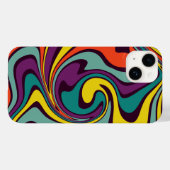 Coques Case-Mate iPhone Boîtier iPhone Effet de Marbrure de Peinture Liqui (Verso (horizontal))