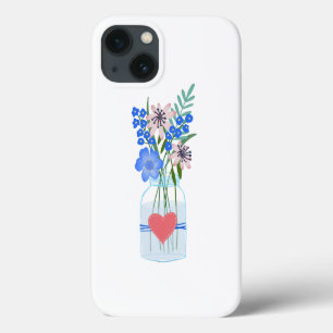 Case-Mate iPhone Case Boîtier iPhone Fleurs Jar Maçon