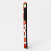 Coques Case-Mate iPhone Boîtier iphone fraise à motif monogramme (Dos/Gauche)