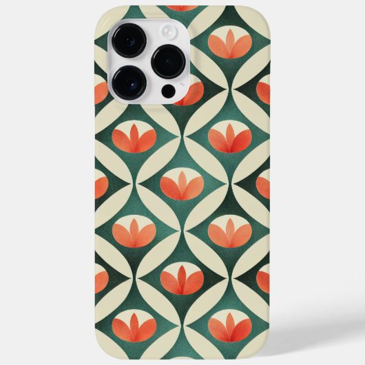Coques Case-Mate iPhone Boîtier iPhone / iPad à motif abstrait rétro (Verso)