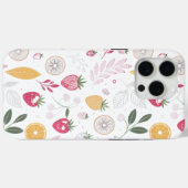 Coques Case-Mate iPhone “Boîtier iPhone / iPad botanique aux fruits florau (Verso (horizontal))