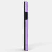 Coques Case-Mate iPhone Boîtier iPhone / iPad Lavande Rayure Violette (Dos/Droite)
