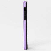 Coques Case-Mate iPhone Boîtier iPhone / iPad Lavande Rayure Violette (Dos/Gauche)