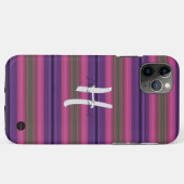 Coques Case-Mate iPhone Boîtier iPhone / iPad Rayure Violette HAMbWG (Dos (Horizontal))