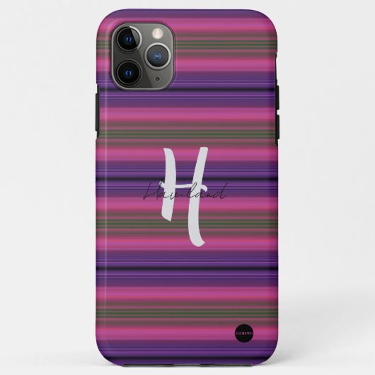 Coques Case-Mate iPhone Boîtier iPhone / iPad Rayure Violette HAMbWG (Dos)