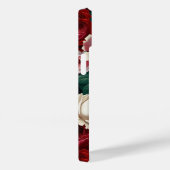 Coques Case-Mate iPhone Boîtier iPhone / iPad rouge-blanc & roses roses (Verso / Droite)