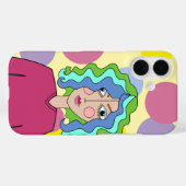 Coques Case-Mate iPhone Boîtier iPhone / iPad visage stylisé abstrait (Verso (horizontal))