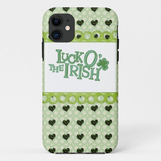 Coques Case-Mate iPhone Boîtier iPhone Lucky Irish (Dos)