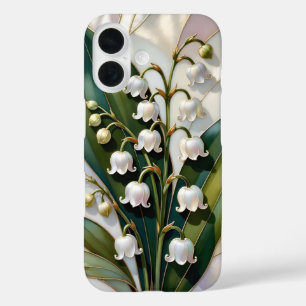 Coques iPhone 16 Boîtier iPhone Muguet Élégante Botanique