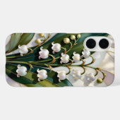 Coques Case-Mate iPhone Boîtier iPhone Muguet Élégante Botanique (Verso (horizontal))