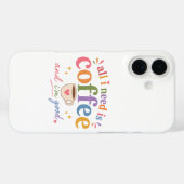 Coques Case-Mate iPhone Boîtier iPhone pour amateur de café mignon (Verso (horizontal))
