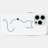Coques Case-Mate iPhone Boîtier IPhone pour Iphone15promax chat mignon (Verso (horizontal))