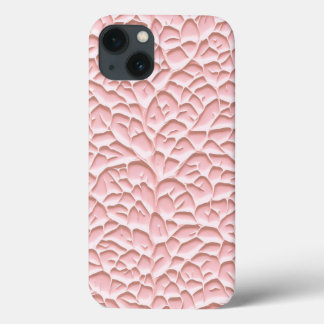 Case-Mate iPhone Case Boîtier iPhone Rose Brillante avec Relief Texturé
