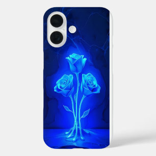 Coques iPhone 16 Boîtier iPhone Rose Néon Bleu Vibrant