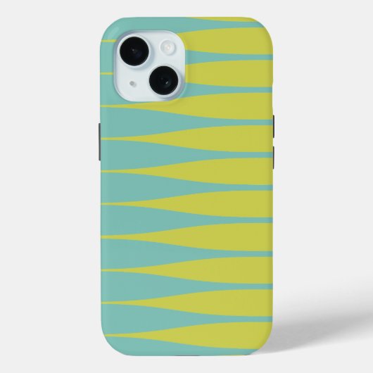 Coques Case-Mate iPhone Boîtier iPhone Striation Seafoam Vert et Chartreus (Verso)