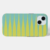 Coques Case-Mate iPhone Boîtier iPhone Striation Seafoam Vert et Chartreus (Verso (horizontal))