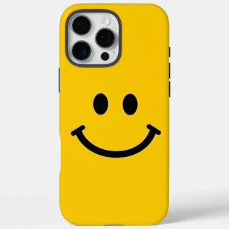 Coques iPhone 16 Pro Max Boîtier iPhone visage souriant (personnalisable)
