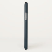 Coques Case-Mate iPhone Boîtier iPhone X Gris Charbon (Dos/Droite)