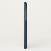Coques Case-Mate iPhone Boîtier iPhone X Gris Charbon (Dos/Gauche)