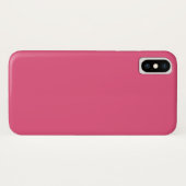 Coques Case-Mate iPhone Boîtier iPhone X Rose foncé (Dos (Horizontal))