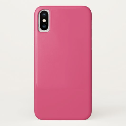 Coques Case-Mate iPhone Boîtier iPhone X Rose foncé (Dos)