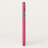 Coques Case-Mate iPhone Boîtier iPhone X Rose foncé (Dos/Gauche)