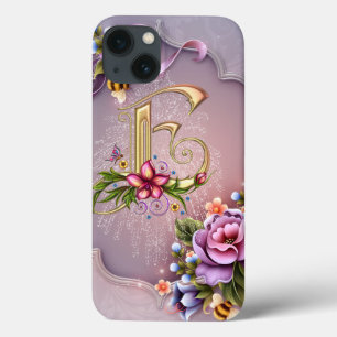 Etui iPhone 13 Boîtier Monogram E iPad Air