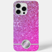 Coques Case-Mate iPhone Boîtier monogramme de parties scintillant pétillan (Verso)