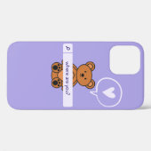 Coques Case-Mate iPhone Boîtier pour iPhone 12, violet (Verso (horizontal))