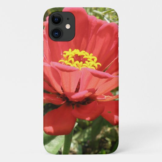 Coques Case-Mate iPhone Boîtier Red Zinnia iPhone 3 (Dos)