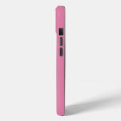 Coques Case-Mate iPhone Boîtier rose à monogramme minimal pour iPhone 15 (Verso / Gauche)