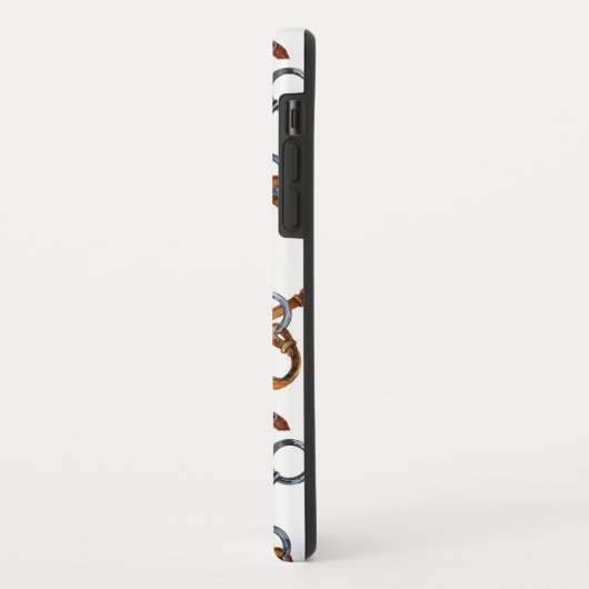 Coques Case-Mate iPhone Boîtier Stirrup Horse Imprimer Motif Téléphone (Dos/Gauche)