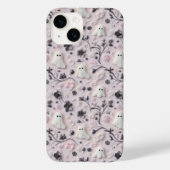 Coques Case-Mate iPhone Boîtier téléphonique 3D Floral Little Ghost (Verso)