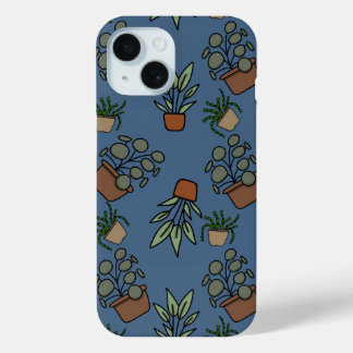 Coque Pour iPhone 15 Boîtier téléphonique à thème plante