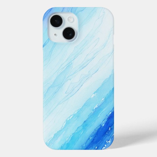Coques Case-Mate iPhone Boîtier téléphonique Abstrait Blue Gradient (Verso)