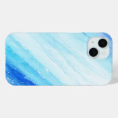 Coques Case-Mate iPhone Boîtier téléphonique Abstrait Blue Gradient (Verso (horizontal))