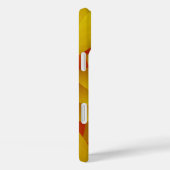Coques Case-Mate iPhone Boîtier téléphonique abstrait de la spirale jaune (Verso / Droite)